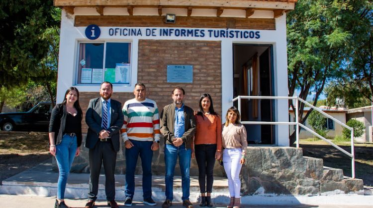 Inauguraron las obras de puesta en valor de la oficina de informes turísticos