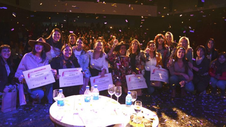 Emprendedoras de toda la provincia participaron del primer encuentro de Mujeres Protagonistas