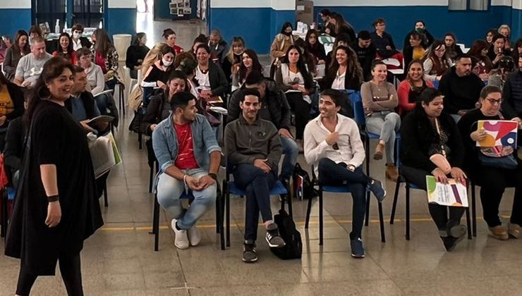 Intercolegiales Culturales capacitó a docentes de Concarán y Merlo 