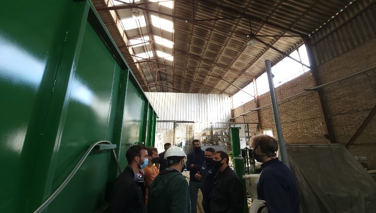 El Gobierno de San Luis realizó una inspección en los módulos de la nueva Planta Potabilizadora de Nogolí
