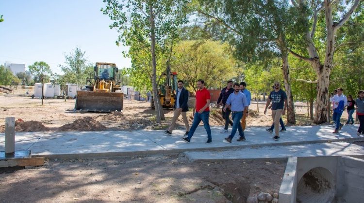 La obra Parque Costanera San Luis ya cuenta con un 43% de avance