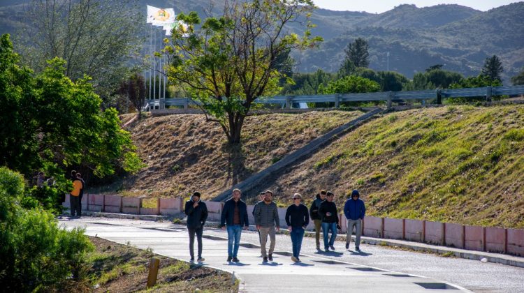 Avanzan a buen ritmo las obras en Potrero de los Funes