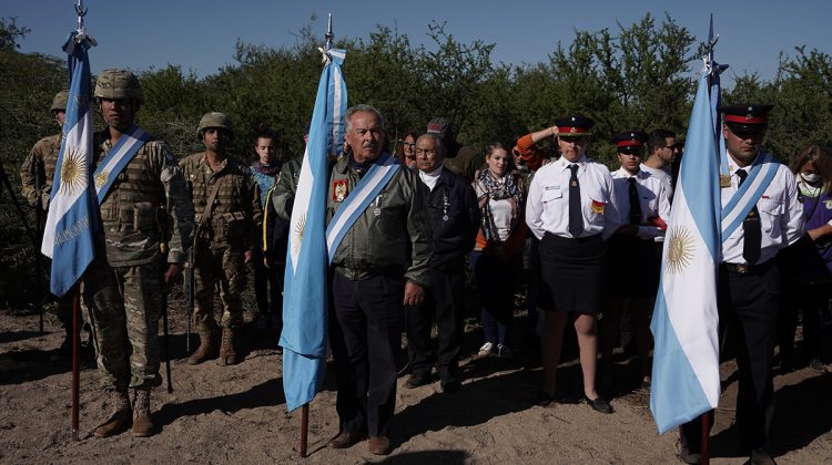 En la Villa de Merlo se homenajeó a los ex combatientes en un nuevo aniversario