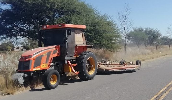 Vialidad provincial trabaja manteniendo y reacondicionando los caminos