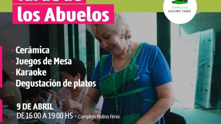 La tarde de los abuelos: una opción de entretenimiento y encuentro en el Molino Fénix de Villa Mercedes