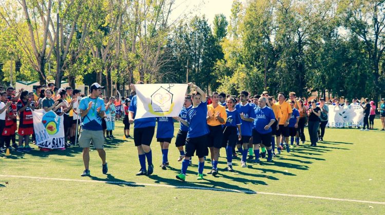 Con más de 200 futbolistas, comenzó la Liga Provincial de Fútbol 5 adaptado