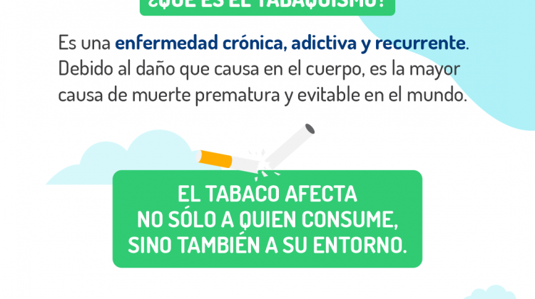 Una epidemia prevenible: 31 de mayo, Día Mundial Sin Tabaco