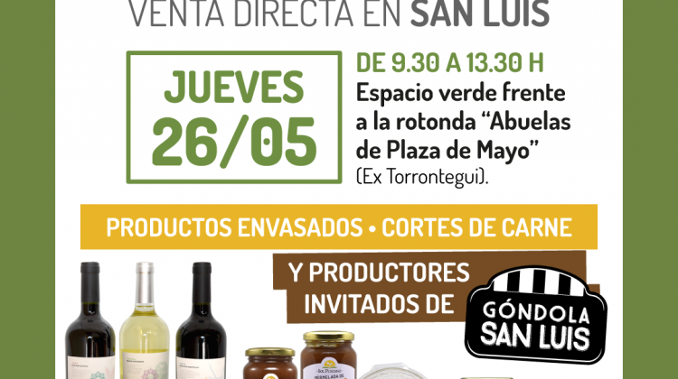 Este jueves llega una nueva oportunidad para adquirir productos de Sol Puntano