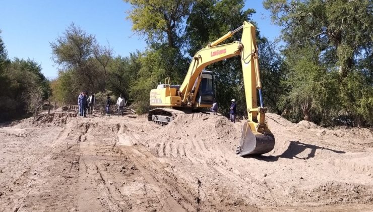 San Luis Agua trabaja en la refuncionalización del Azud Cerco de los Yuyos