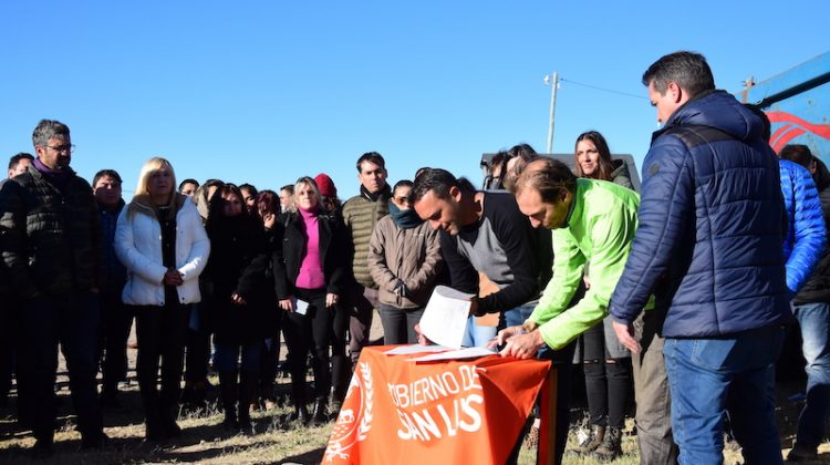 Comenzaron las obras de pavimentación del barrio Solidaridad