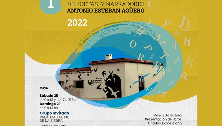 Comienza el Primer Encuentro Nacional de Poetas y Narradores 2022 “Antonio Esteban Agüero”