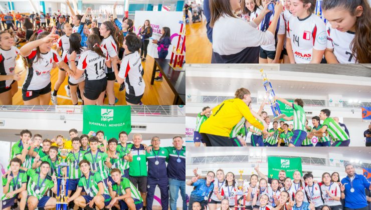 La fiesta del handball fue de San Luis y los títulos viajaron a Buenos Aires y Mendoza