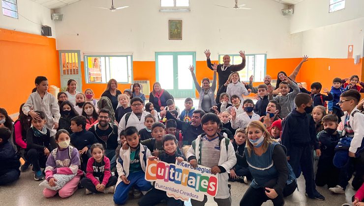 Intercolegiales Culturales interactúa y acompaña a escuelas e instituciones de gestión cultural en diferentes localidades de la provincia