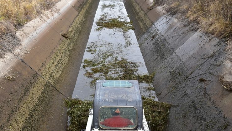 Realizarán la limpieza del canal Paso de Las Carretas