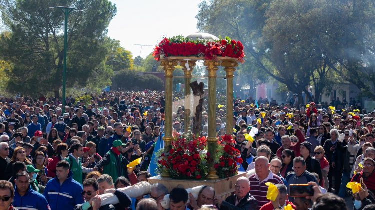 Las imágenes de la celebración en el Cristo de Renca