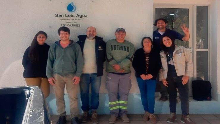 San Luis Agua inauguró una nueva delegación en Los Cajones