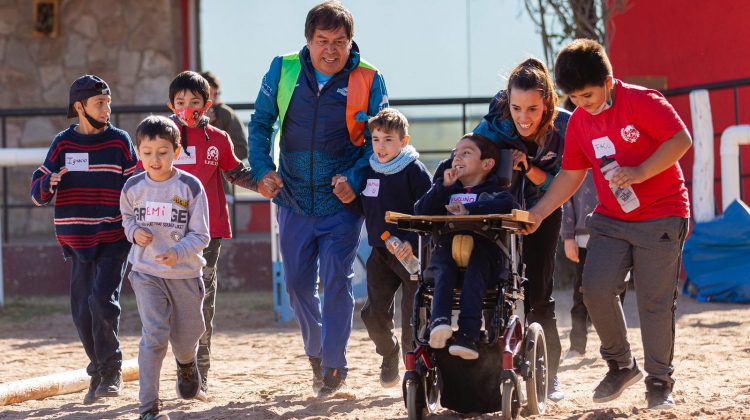 El deporte llegó a la Escuela Provincial de Equinoterapia “Terrazas del Portezuelo”