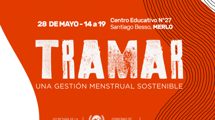 Todo listo para “Tramar una Gestión Menstrual Sostenible” en la Villa de Merlo