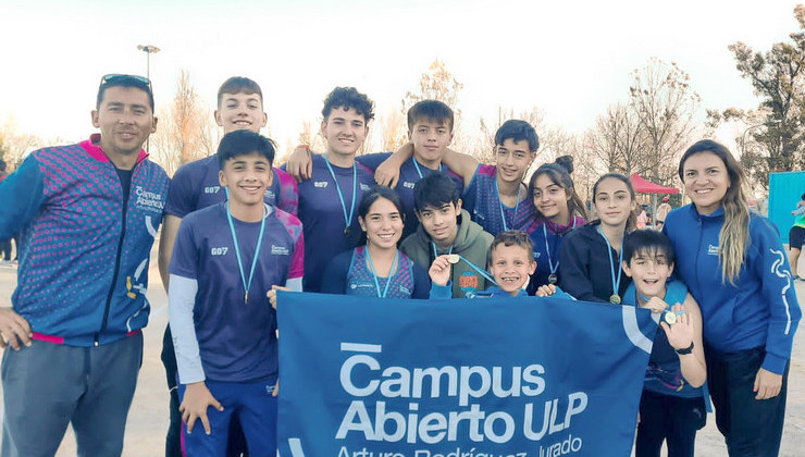 La Escuela de Atletismo de la ULP compitió en Villa Mercedes