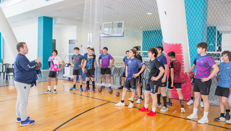 San Luis es el epicentro del Programa “Futuro 2028” del handball argentino