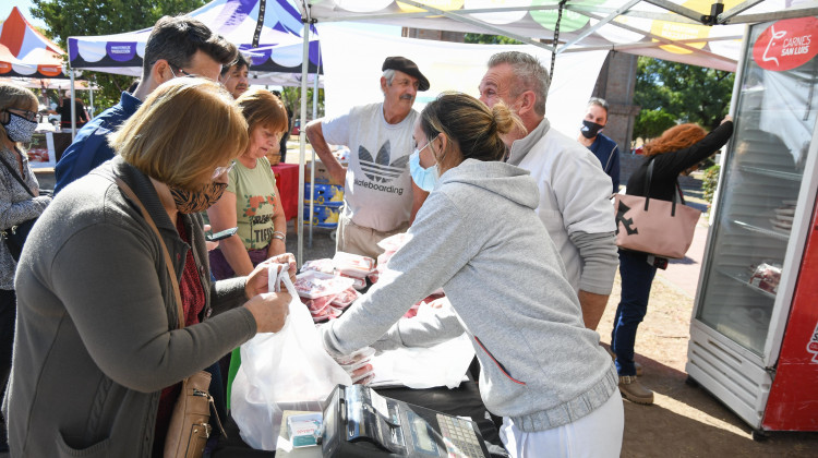 Los vecinos de San Luis podrán adquirir productos de Sol Puntano en los puntos fijos de la ciudad