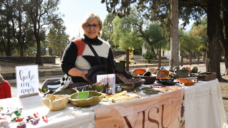 El Mercado de Arte Diseño y Artesanías fue parte de la Feria de Pequeños y Medianos Productores en el Parque de las Naciones