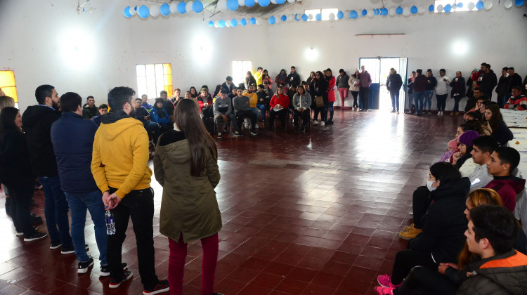 San Martín: becarios de ocho localidades dialogaron con el equipo de la Secretaría de las Juventudes