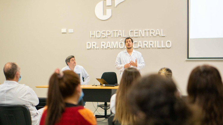 El Hospital Central “Dr. Ramón Carrillo” capacita a sus profesionales en trasplante de órganos