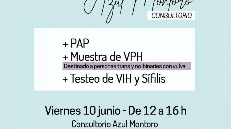 Jornada de PAP y testeos voluntarios en Casa Weye de la ciudad capital