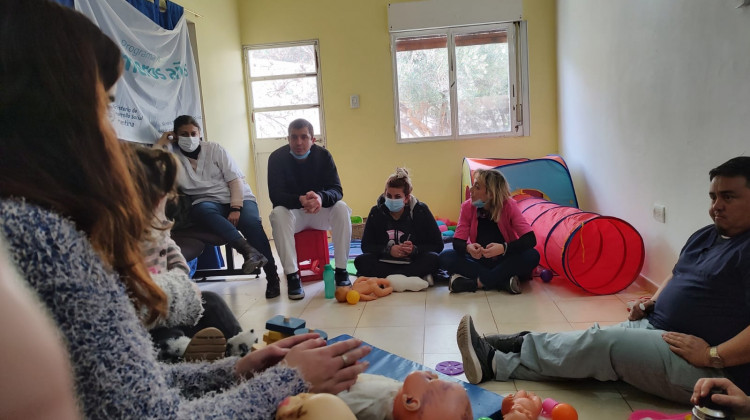 Se realizó el 1° Taller de Desarrollo Infantil en el CAPS de Nogolí