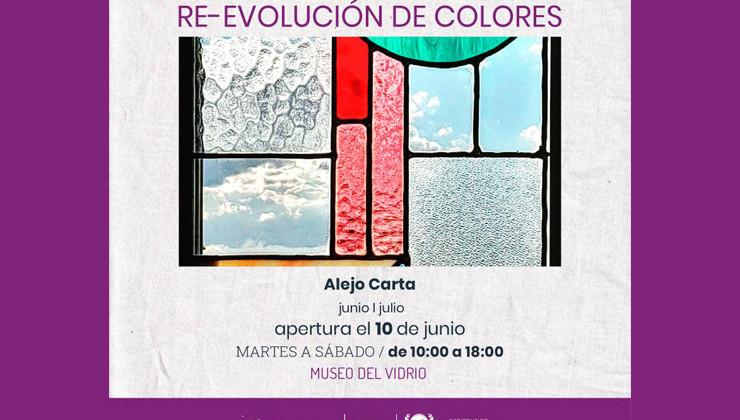 La muestra “Revolución de Colores” se presentará en el Museo del Vidrio en Jarilla