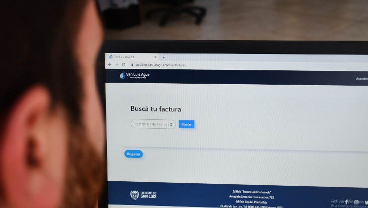 San Luis Agua renueva su sistema de envío de facturas online