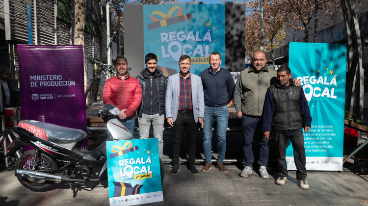 Se realizó el primer sorteo de “Regalá Local” en Villa Mercedes