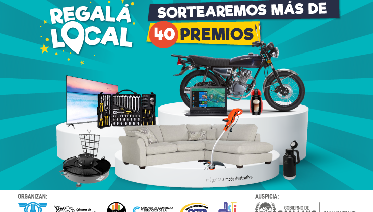 Este jueves se realizará el sorteo del “Regalá Local” en Villa Mercedes