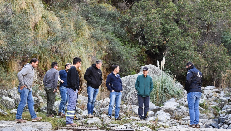 San Luis Agua realizó un relevamiento en obras de refuncionalización y mejora de sistemas de agua cruda