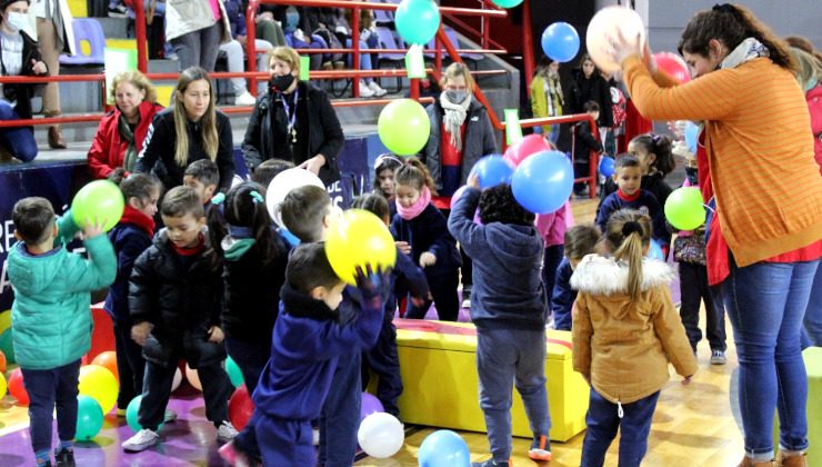 Más de 500 niñas y niños festejaron el Día de los Jardines de Infantes