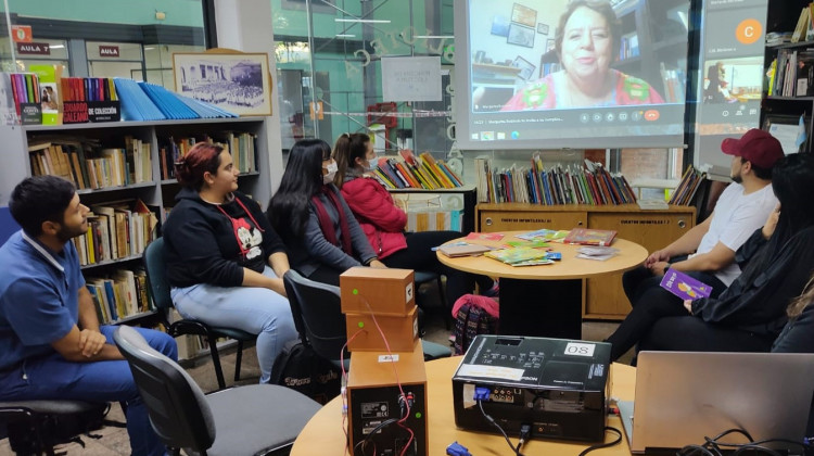 Jóvenes promotores de lectura tuvieron una videoconferencia con la escritora mexicana Margarita Robleda