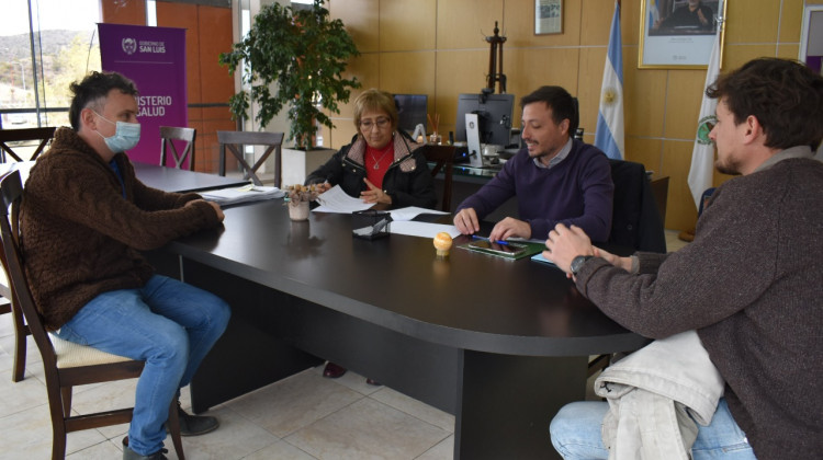 El Ministerio de Salud de San Luis se sumó al Plan Forestal “Más árboles, Más vida”