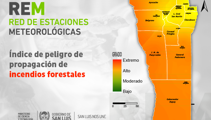 Mapa Índice Meteorológico de Peligrosidad de Incendios: una herramienta tecnológica en la lucha contra el fuego