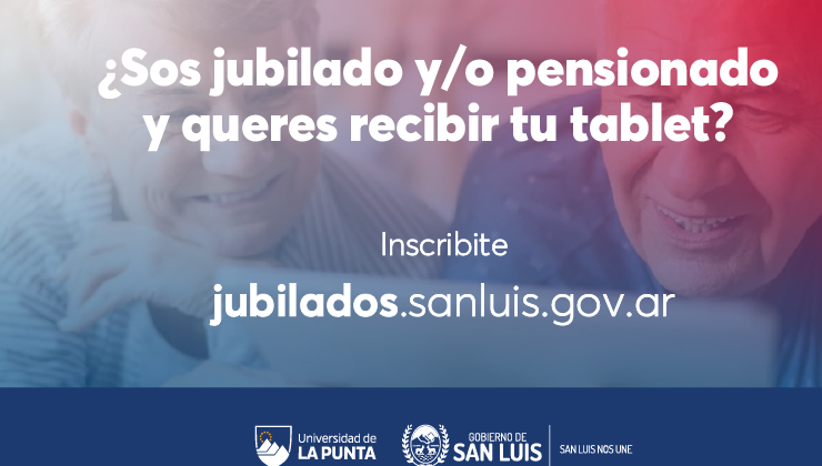 Jubilados y pensionados: abrieron las inscripciones para recibir la tablet 