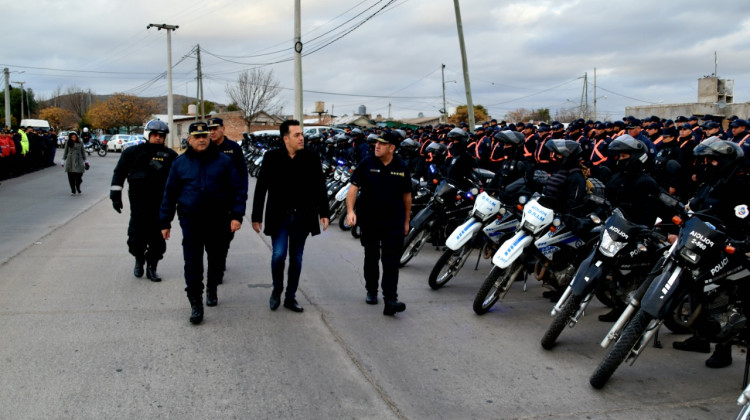 El Ministerio de Seguridad desplegó un nuevo megaoperativo en la ciudad de San Luis