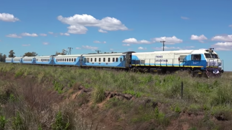 Preparan el regreso del tren de pasajeros a San Luis