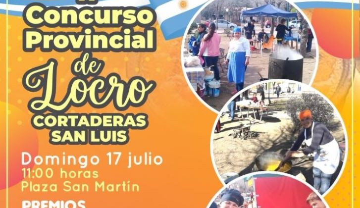 Cortaderas se prepara para el 11º Concurso Provincial de Locro