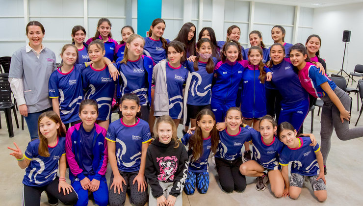 Gimnastas aprenden a manejar la ansiedad