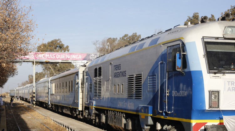 Conocé las tarifas y frecuencias del tren de pasajeros que une Retiro con Justo Daract