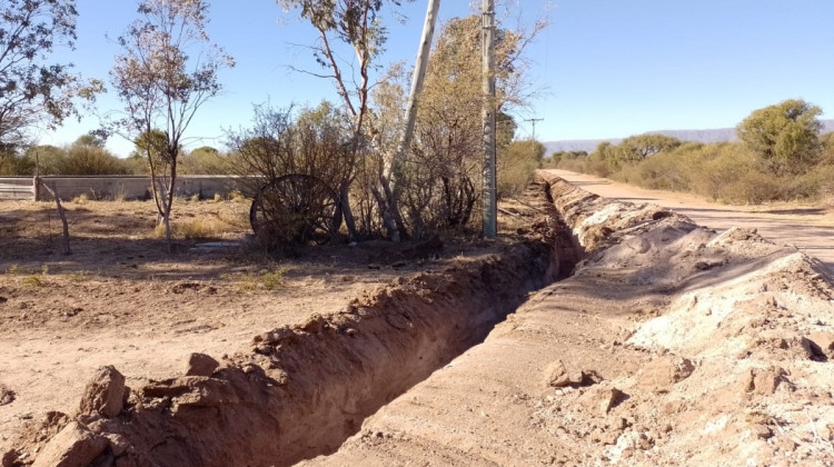 San Luis Agua trabaja en el nuevo Acueducto El Paliguante