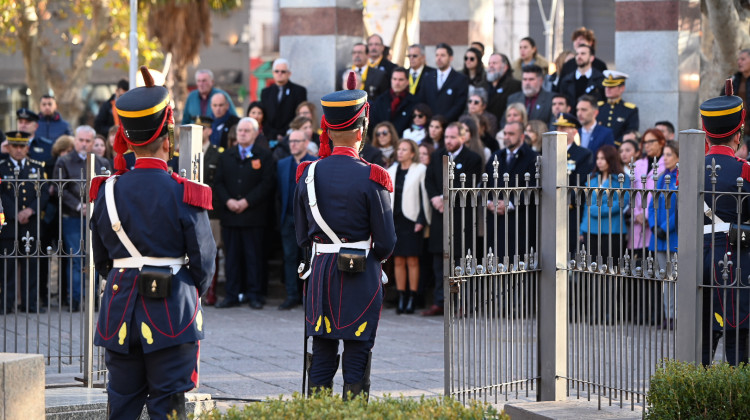 Se realizó un sentido homenaje al general Juan Esteban Pedernera en el Día de la Independencia