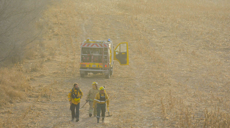 Controlaron el incendio en la zona de El Trapiche