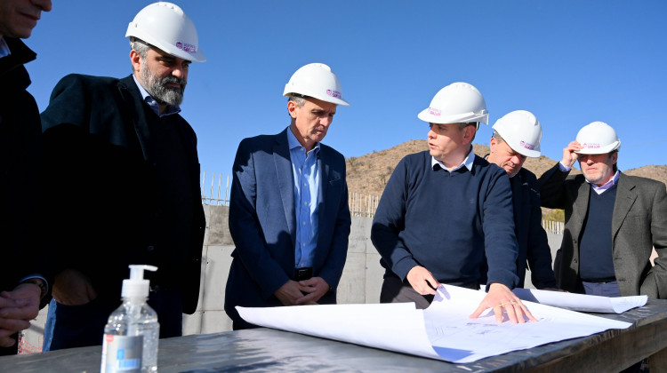 Autoridades nacionales y provinciales inspeccionaron la Avenida Circunvalación y la Planta Potabilizadora “Vientos del Portezuelo”