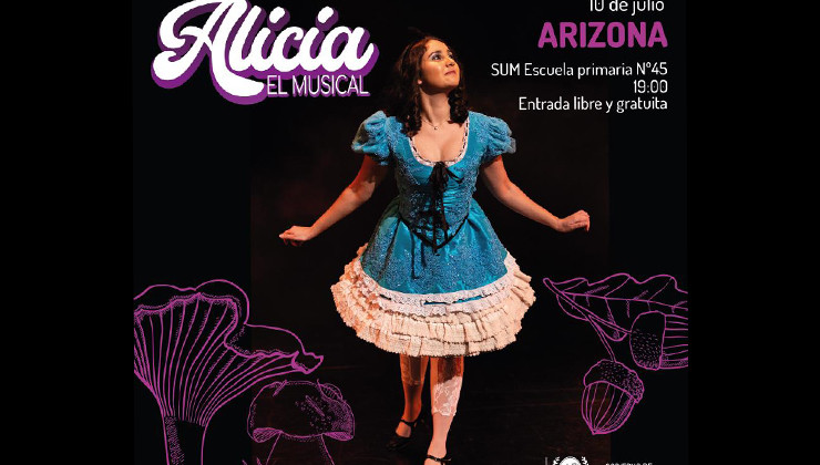 “Alicia, el musical” recorrerá el interior provincial en vacaciones de invierno